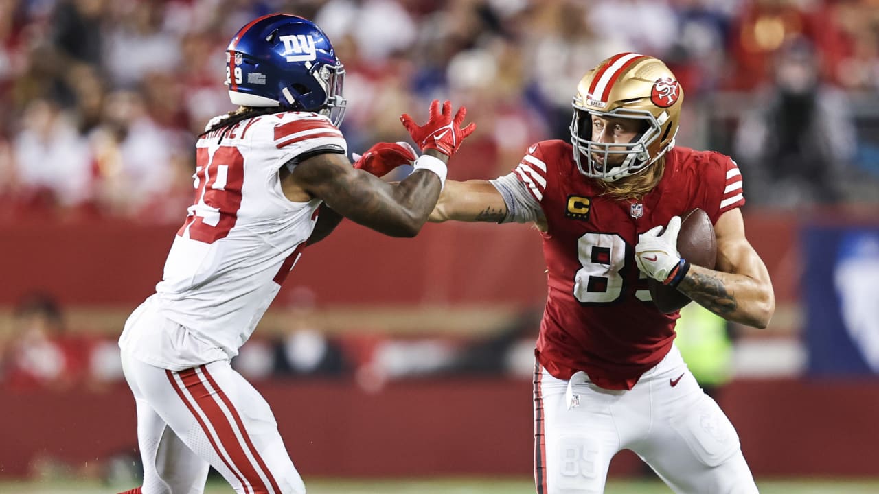 George Kittle San Francisco 49ers Tight End v Rams 2019 Images