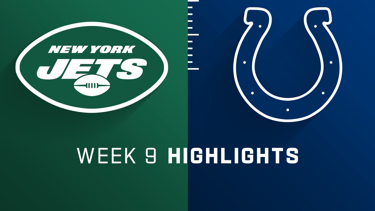 New York Jets vs. Indianapolis Colts highlights Week 9
