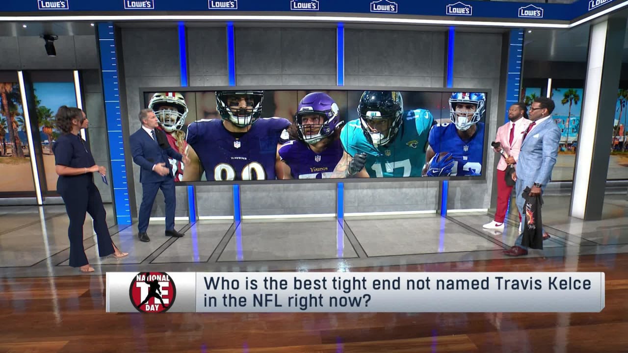 Who is the best TE in NFL right now not named Kansas City Chiefs tight