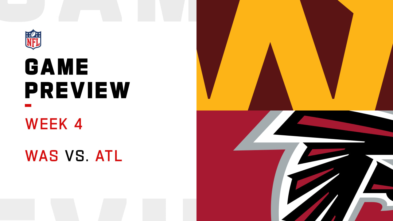 Week 4 Preview: Atlanta Falcons vs. The Washington Football Team