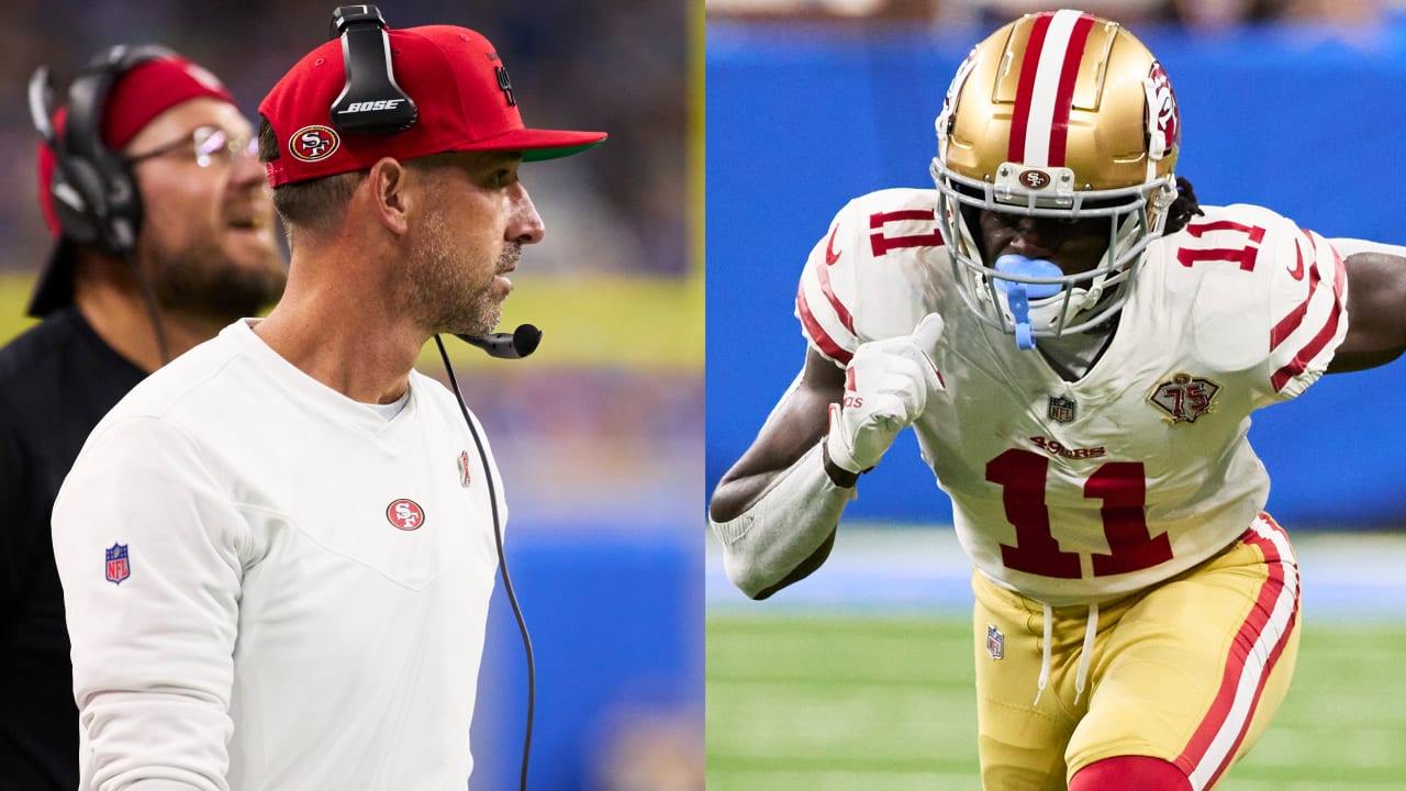 Kyle Shanahan: Brandon Aiyuk not in 49ers' doghouse after limited role in  Week 1