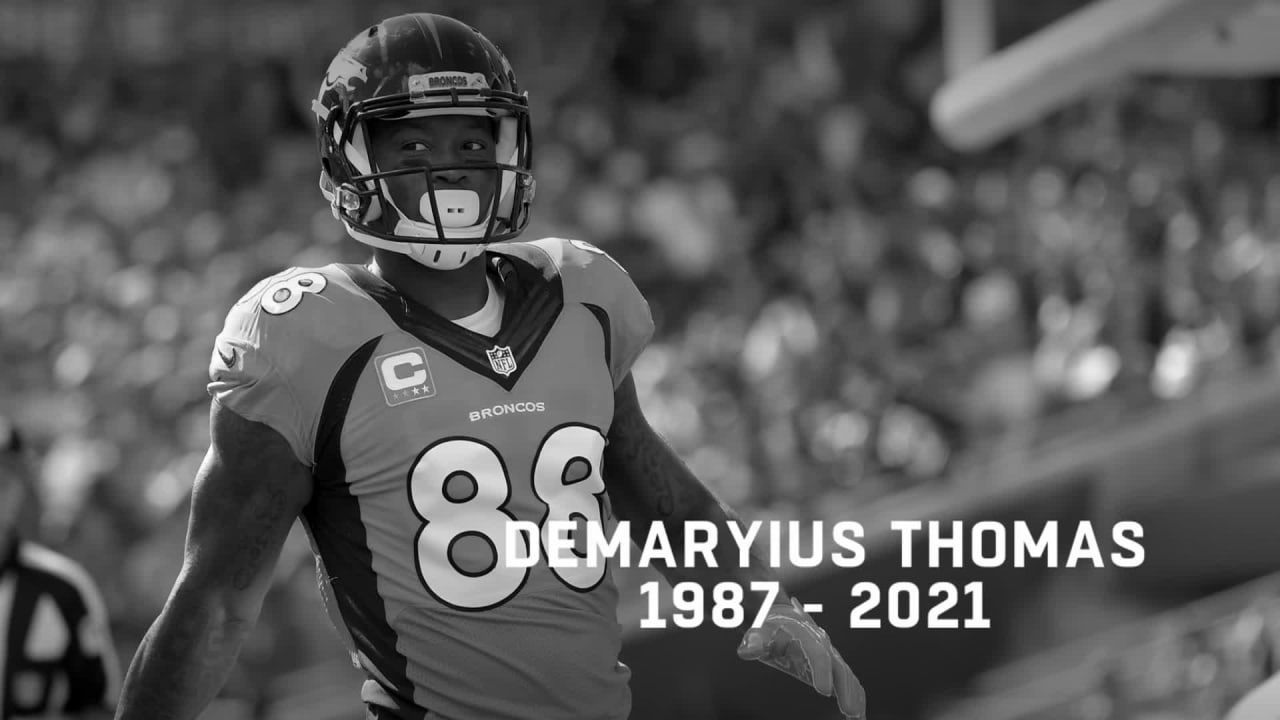 Crucial Catch - Broncos Demaryius Thomas Game Used Jersey