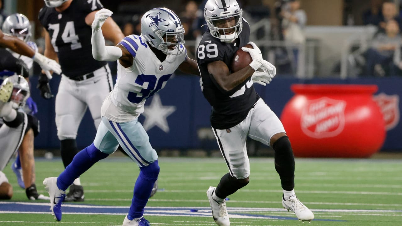 Raiders beat Cowboys in OT on field goal after penalty