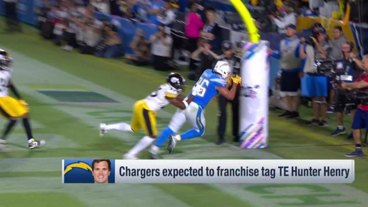 Chargers use franchise tag for TE Hunter Henry