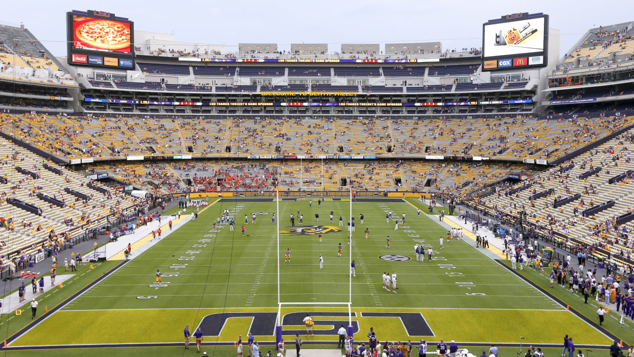 Lousiana State University Tiger Stadium South End Zone