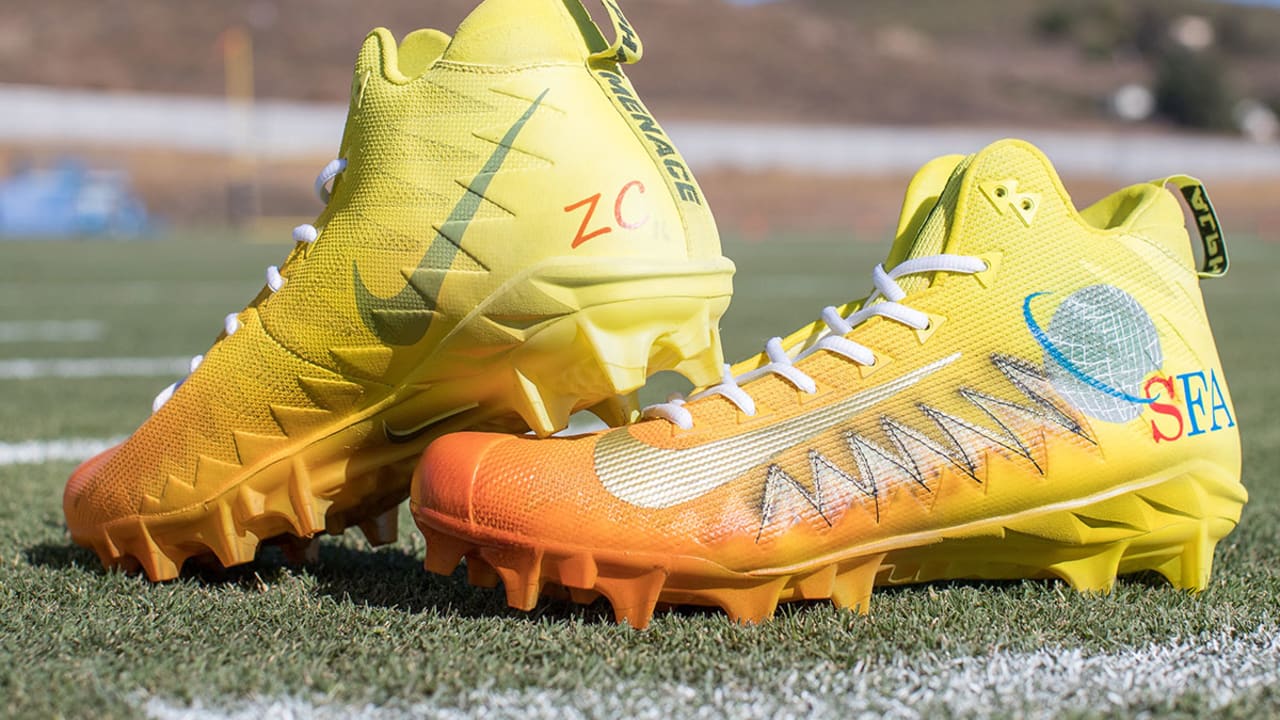 NFL players support charities via 'My Cause, My Cleats'