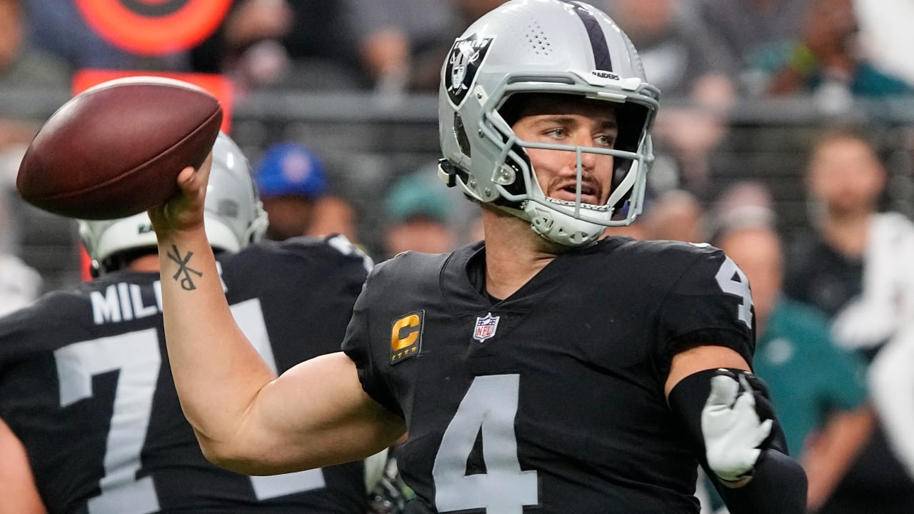 Next Gen Stats: Derek Carr's 3 most improbable completions