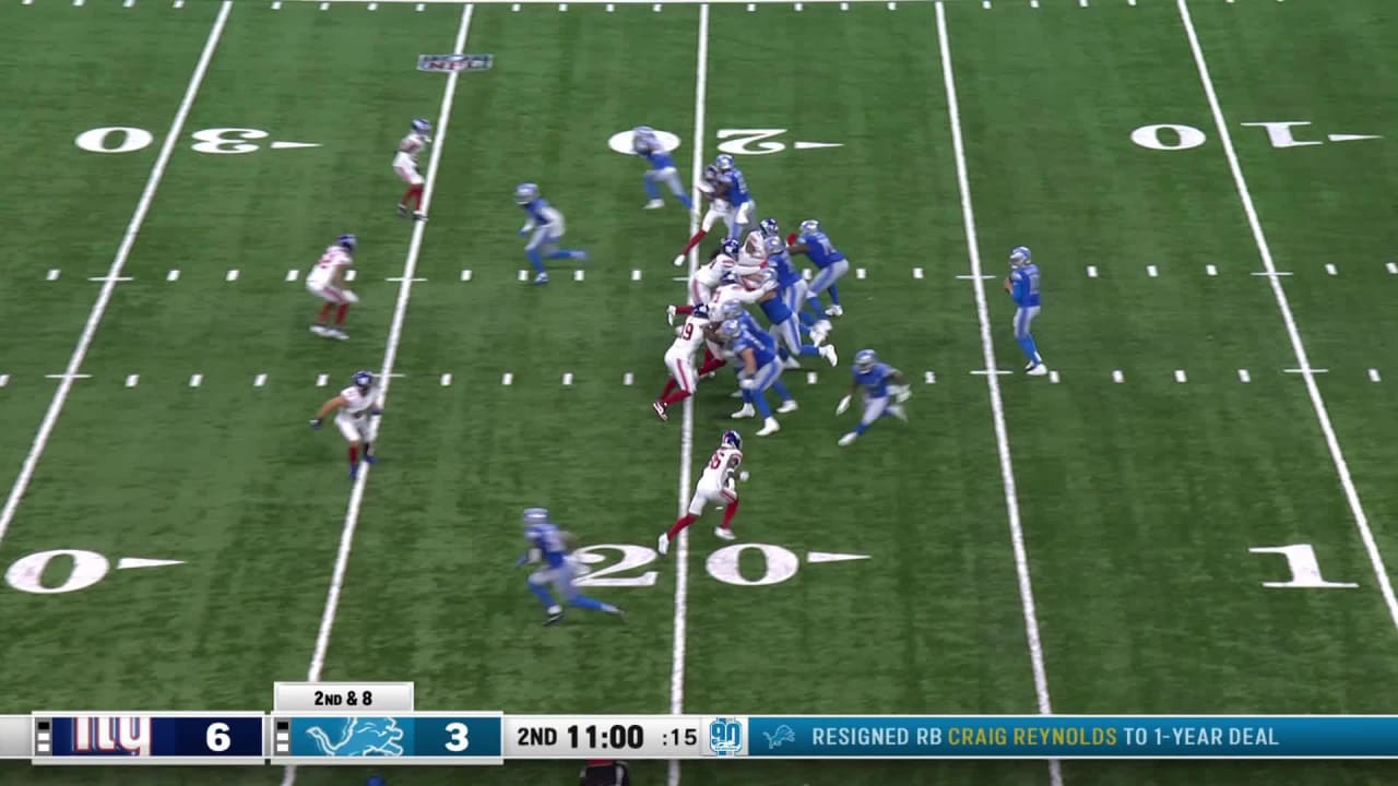 Detroit Lions wide receiver Antoine Green makes nifty adjustment to snag  12-yard back-shoulder catch