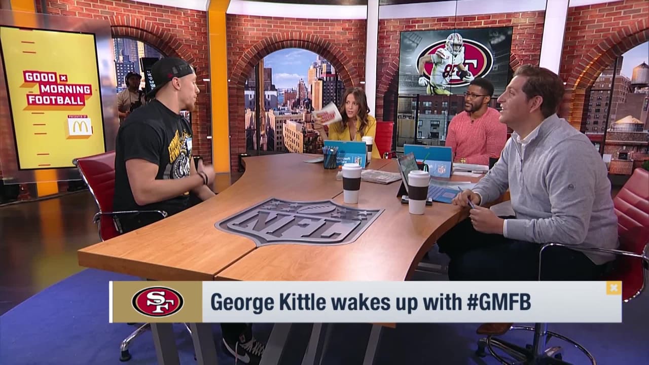 George Kittle jokes about meeting Rams fan at WrestleMania 38