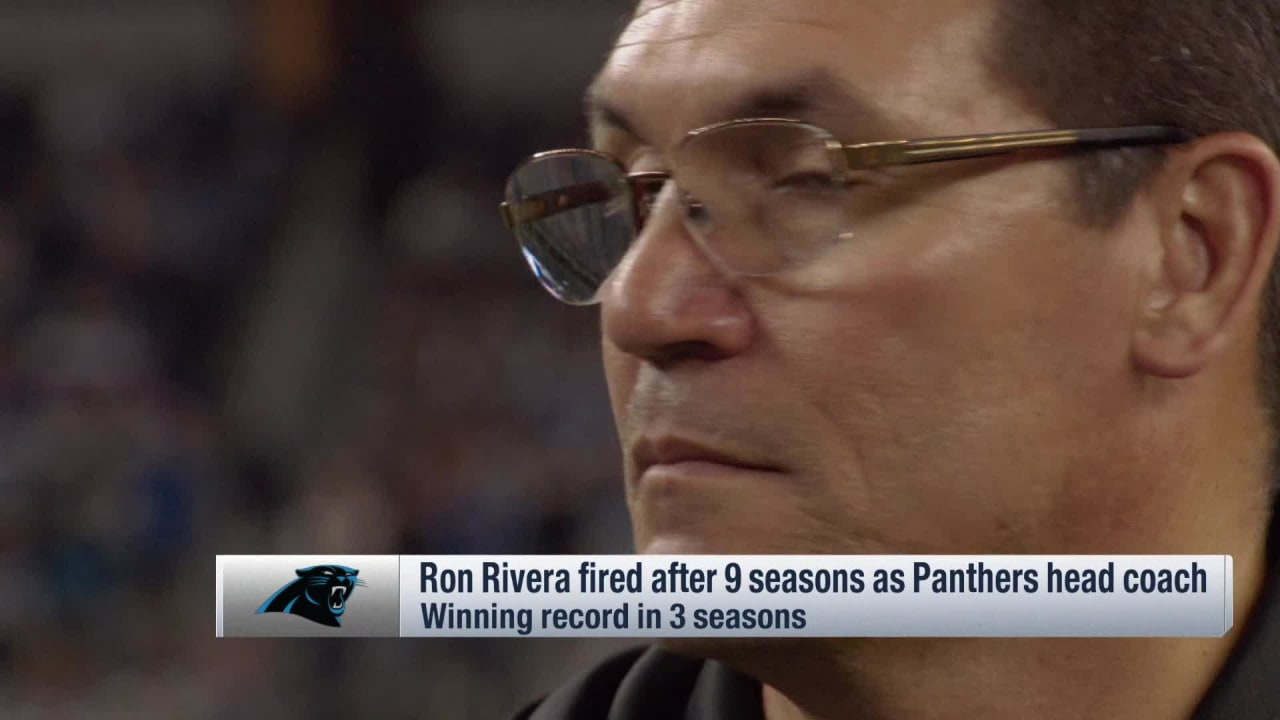 Carolina Panthers fire head coach Ron Rivera