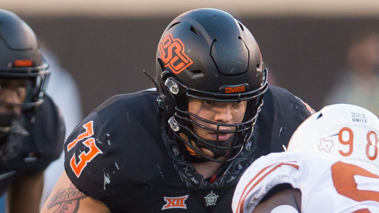 Teven Jenkins - OL, Oklahoma State - College Highlights