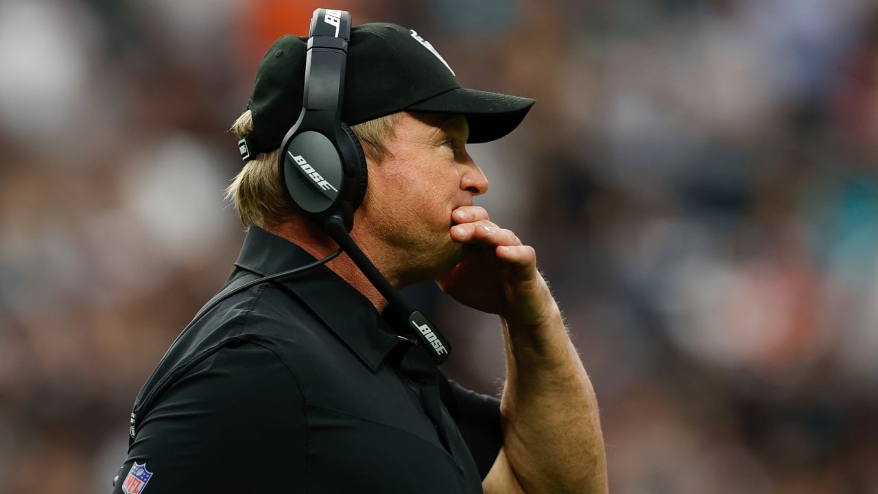 Jon Gruden démissionne de son poste d’entraîneur des Las Vegas Raiders