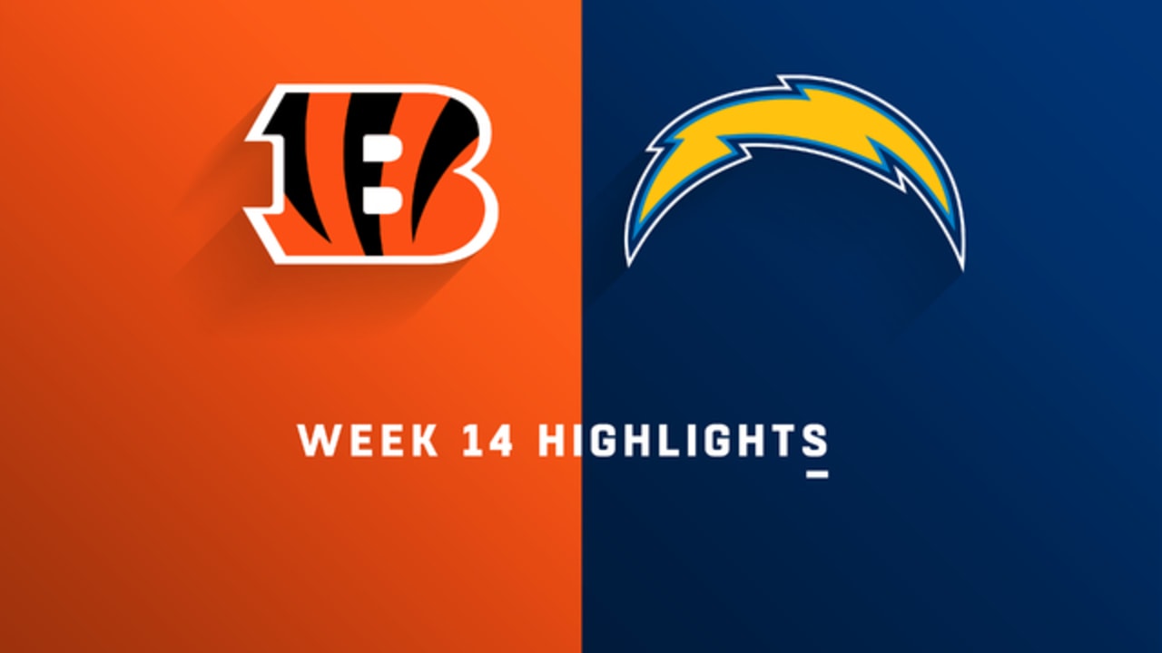 Bengals vs. Chargers highlights Week 14