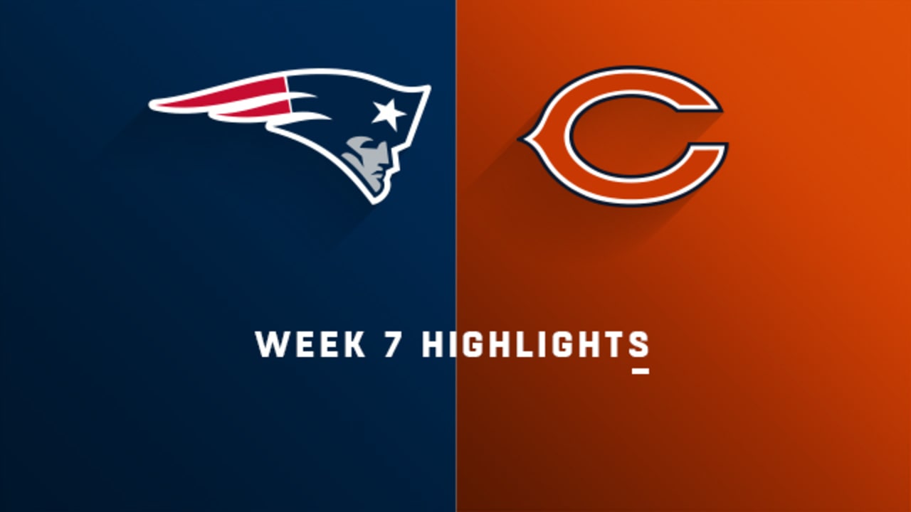 Patriots vs. Bears highlights
