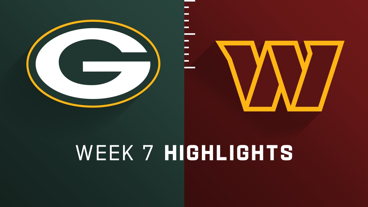 Green Bay Packers vs. Washington Commanders highlights