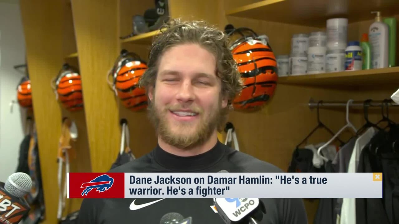 Cincinnati Bengals long snapper Cal Adomitis on Buffalo Bills safety Damar  Hamlin: 'I know he's going to keep fighting and we're going to keep praying  for him