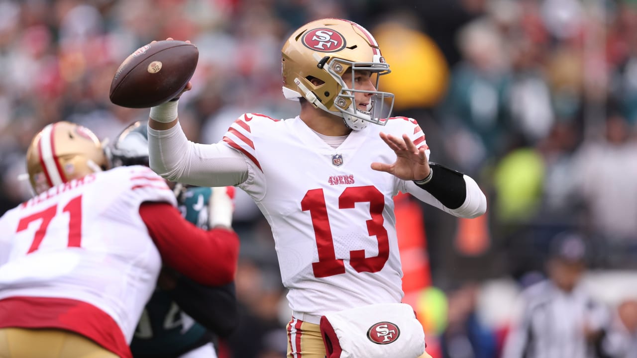 49ers' Brock Purdy magically reappears for one-series cameo