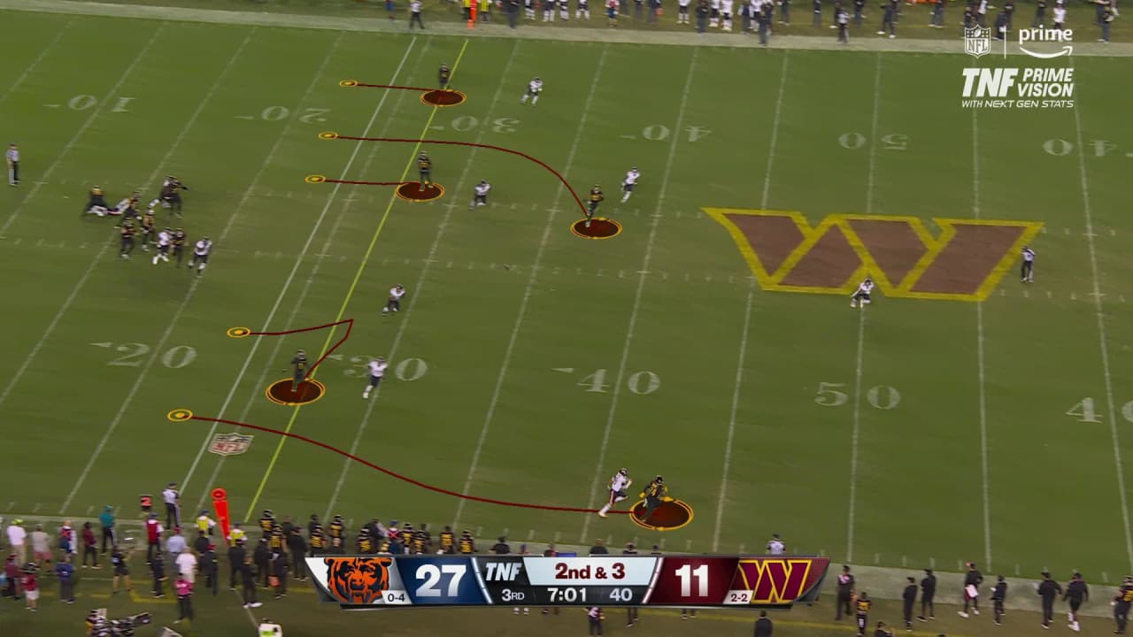 Howell Analyzes 'Good' TD Pass to Dotson, Washington Commanders