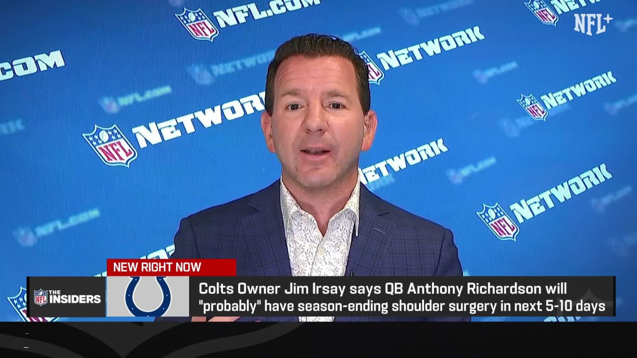 Colts Quarterback Anthony Richardson Injury Update On Oct. 17 | 'The ...