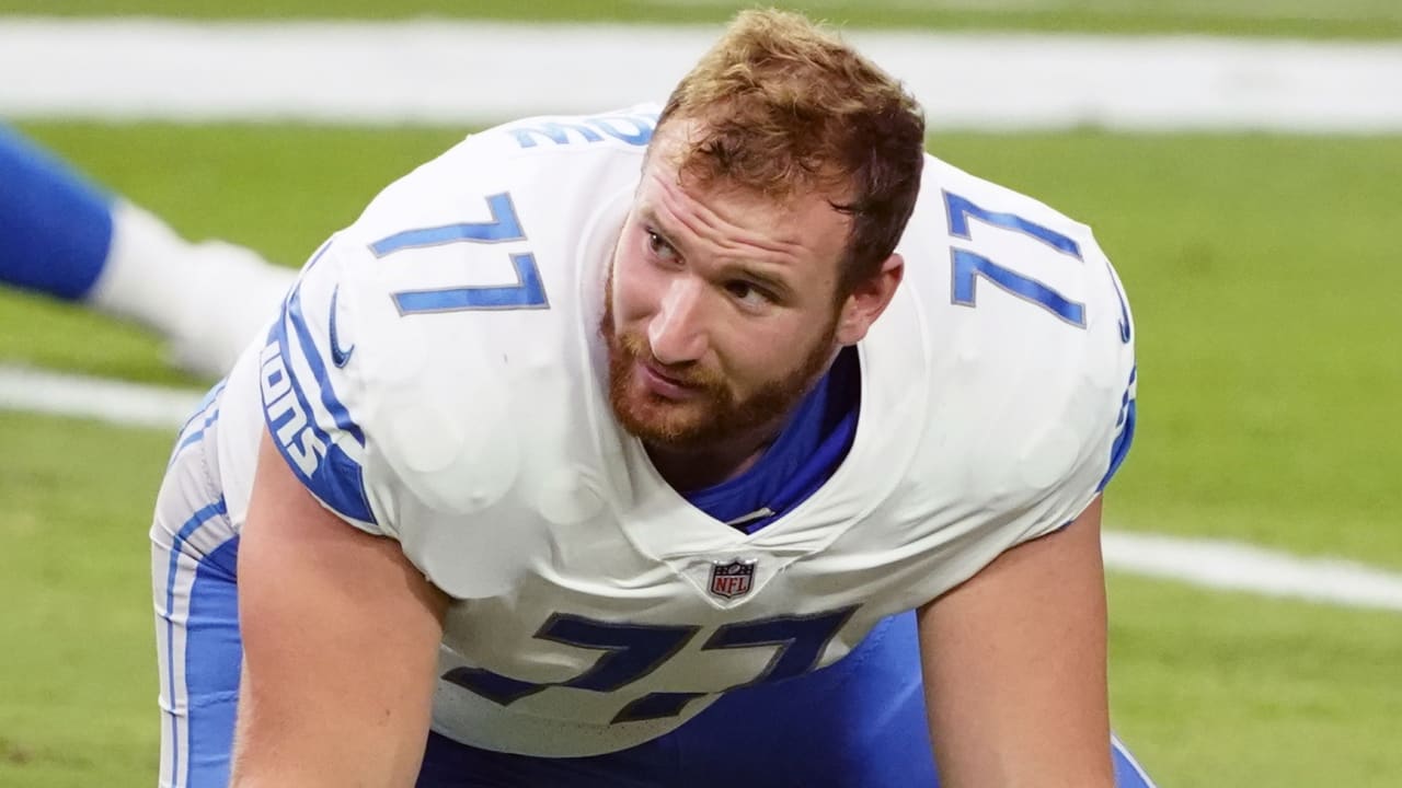 Frank Ragnow fractured throat: What is the injury the Lions center suffered  and whether he can play in Week 15 - DraftKings Network