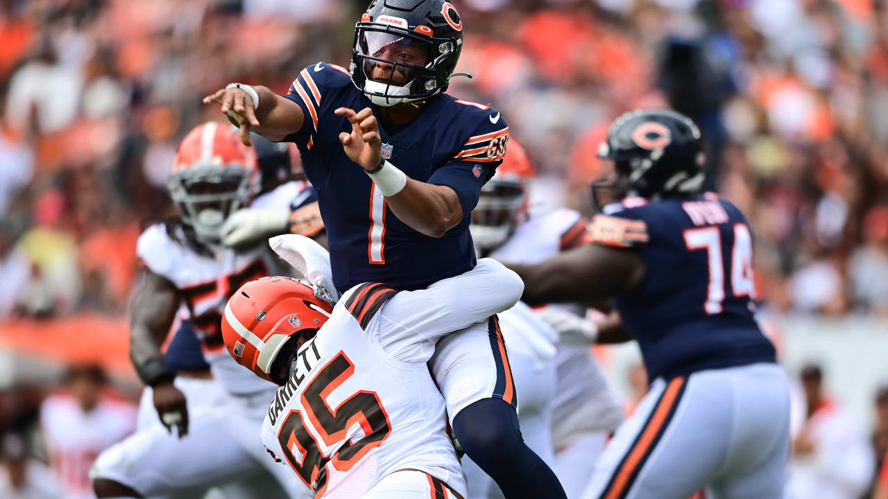 Cleveland Browns prep for Chicago Bears Justin Fields starting debut