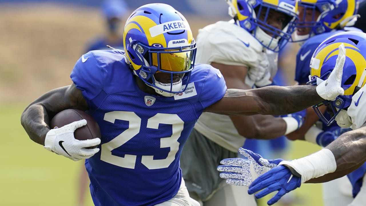 Former Gators wide receiver Van Jefferson at LA Rams training camp