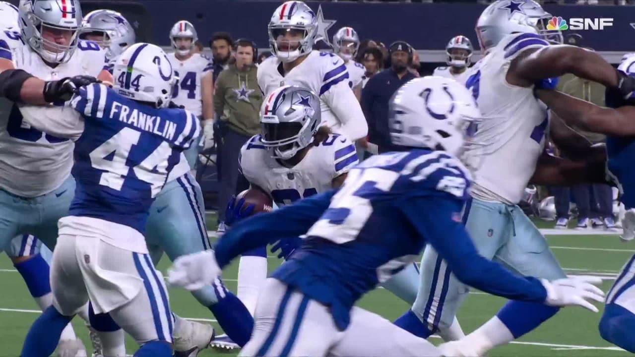 Download Top Dallas Cowboys Players Celebrating a Touchdown