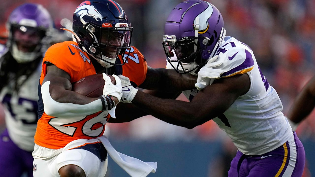 Broncos Game Grades: Mike Boone leads the way as the Broncos drop 23 points  on the Vikings