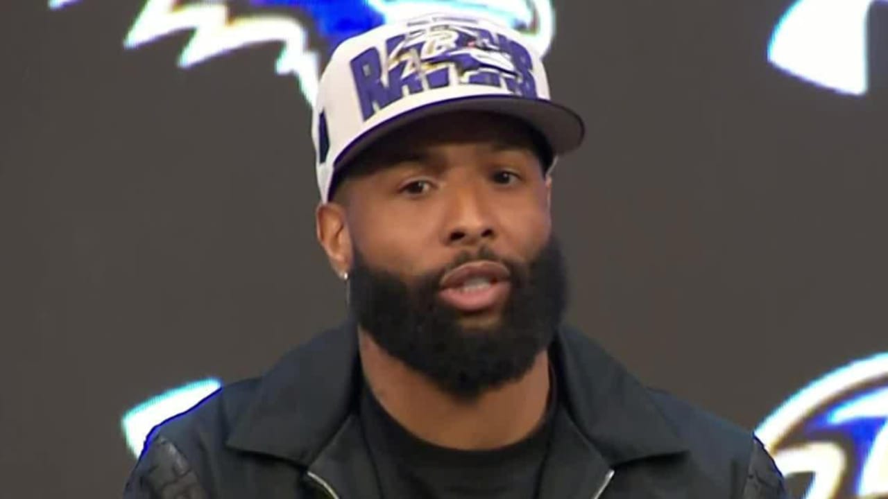 Baltimore Ravens wide receiver Odell Beckham Jr. on recovery from ACL
