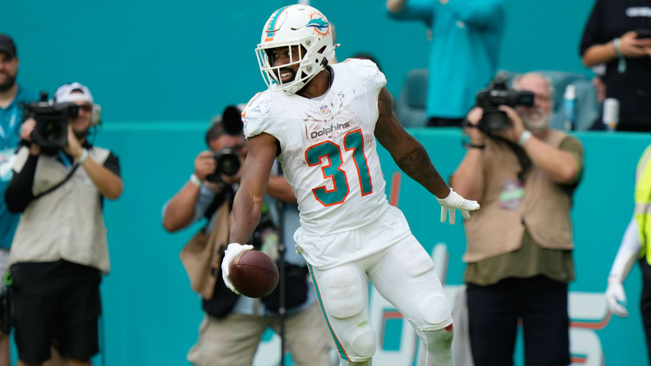 Dolphins' Raheem Mostert claims he's fastest player on 'fastest team in the NFL'