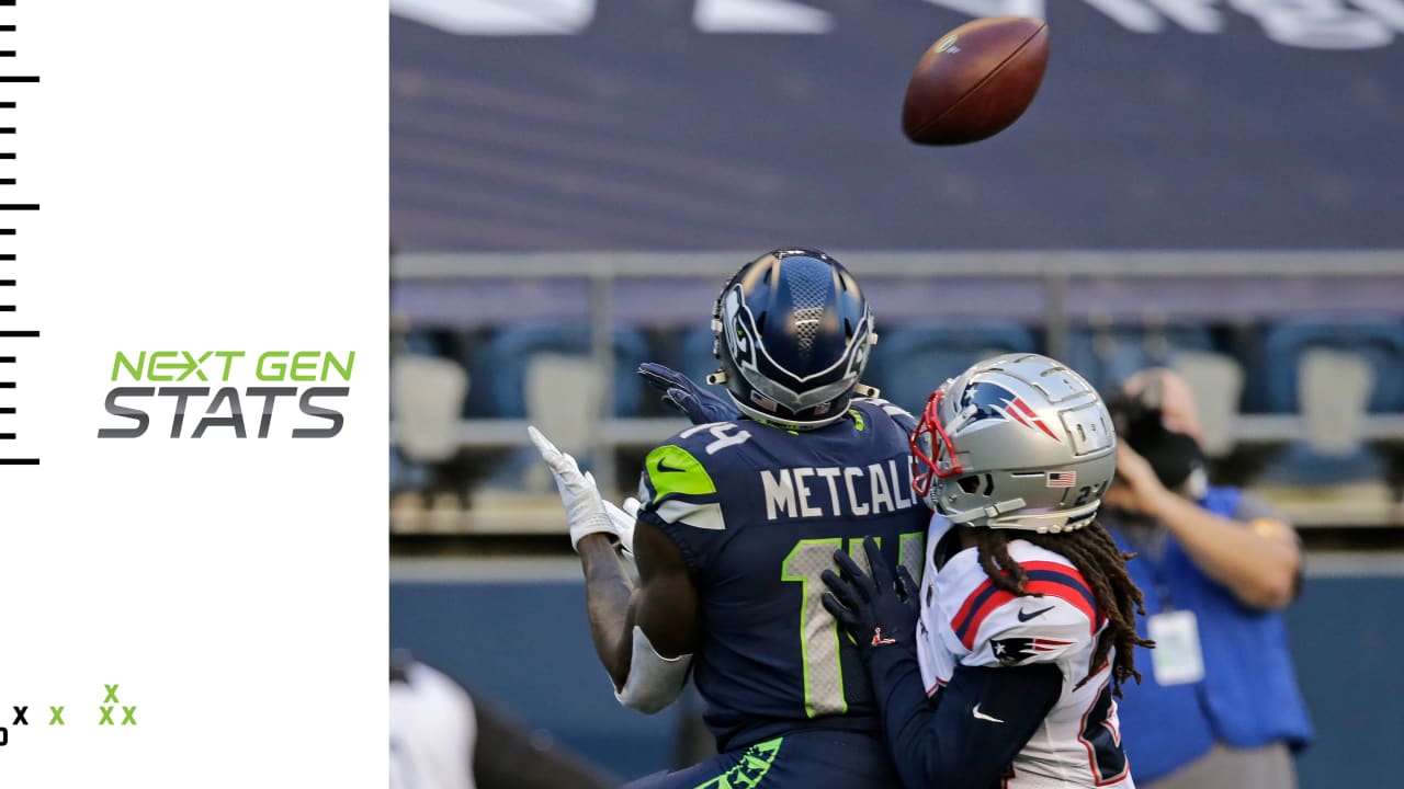 Next Gen Stats Seattle Seahawks wide receiver DK Metcalf’s longest
