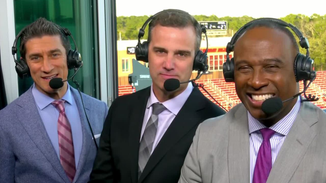 NFL Network's Andrew Siciliano, Daniel Jeremiah, Charles Davis