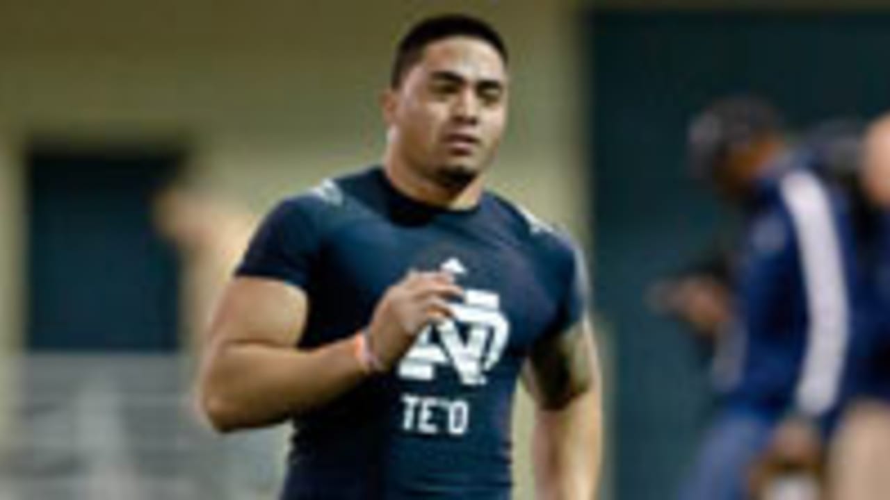 Manti Te'o returns to Notre Dame for first time since joining NFL