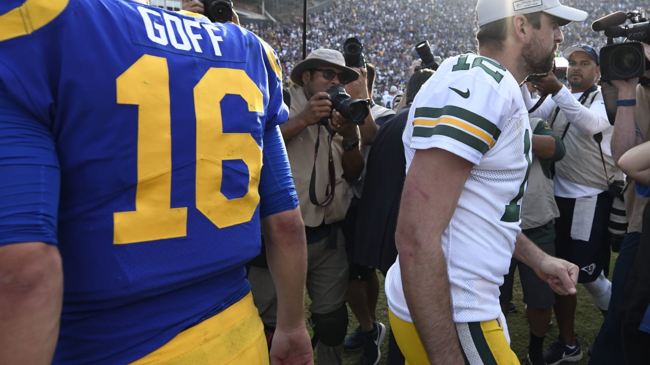 Jared Goff wishes Aaron Rodgers was still in the Packers so the Lions  'could beat him twice a year'