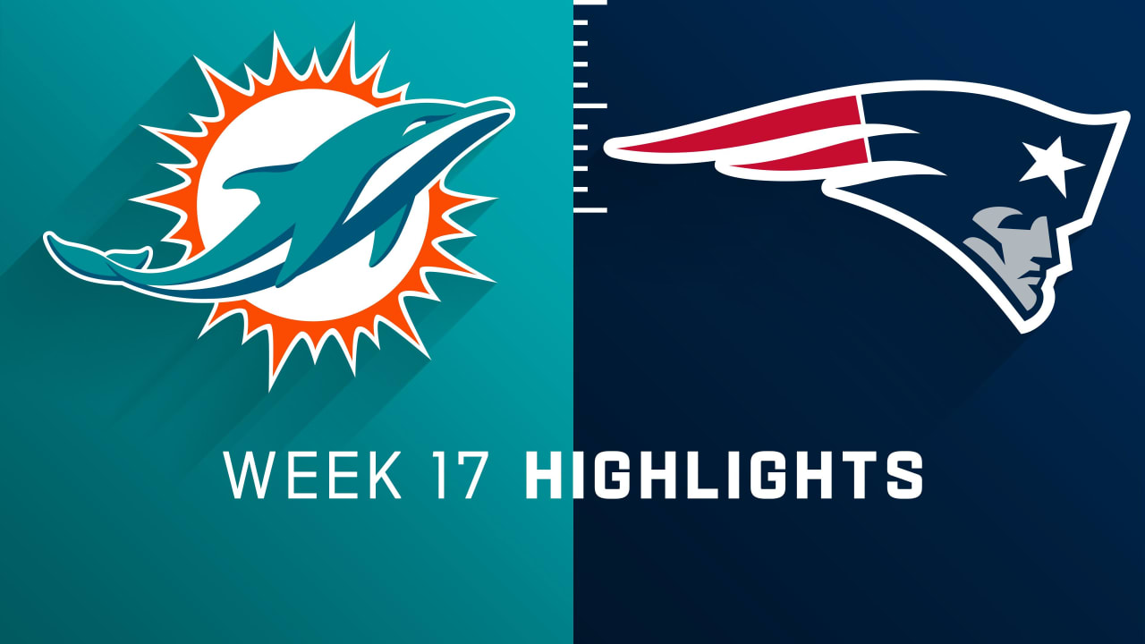 Miami Dolphins vs. New England Patriots highlights