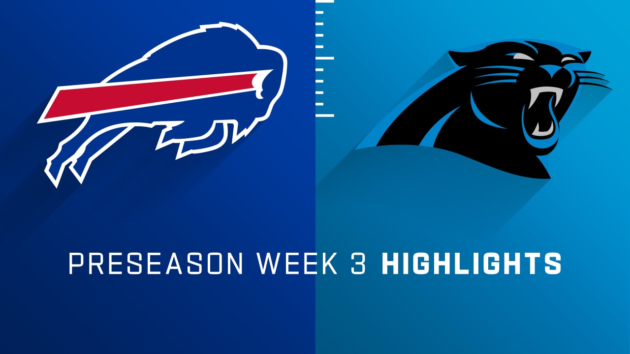 Buffalo Bills vs. Carolina Panthers highlights