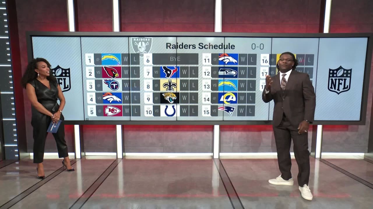 Raiders 2022 schedule release: Predicting the outcome of all 17 games