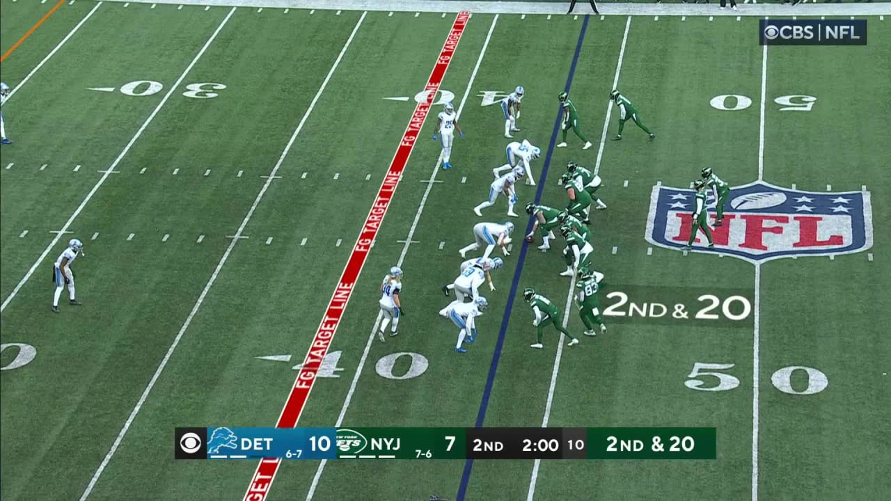 Detroit Lions defensive end Romeo Okwara wraps up New York Jets