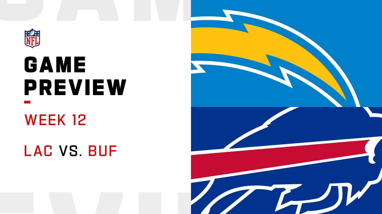 Los Angeles Chargers vs. Buffalo Bills preview Week 12