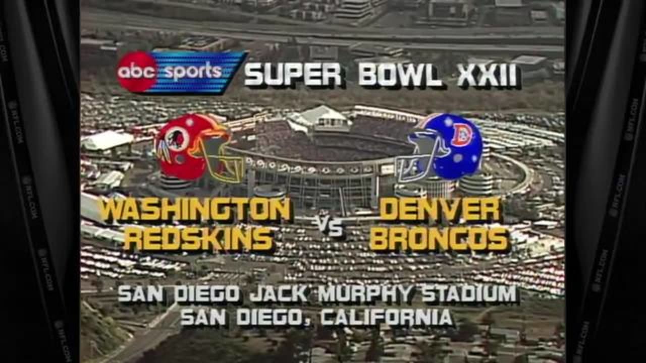 Full NFL Game: Super Bowl XXII - Broncos vs. Redskins