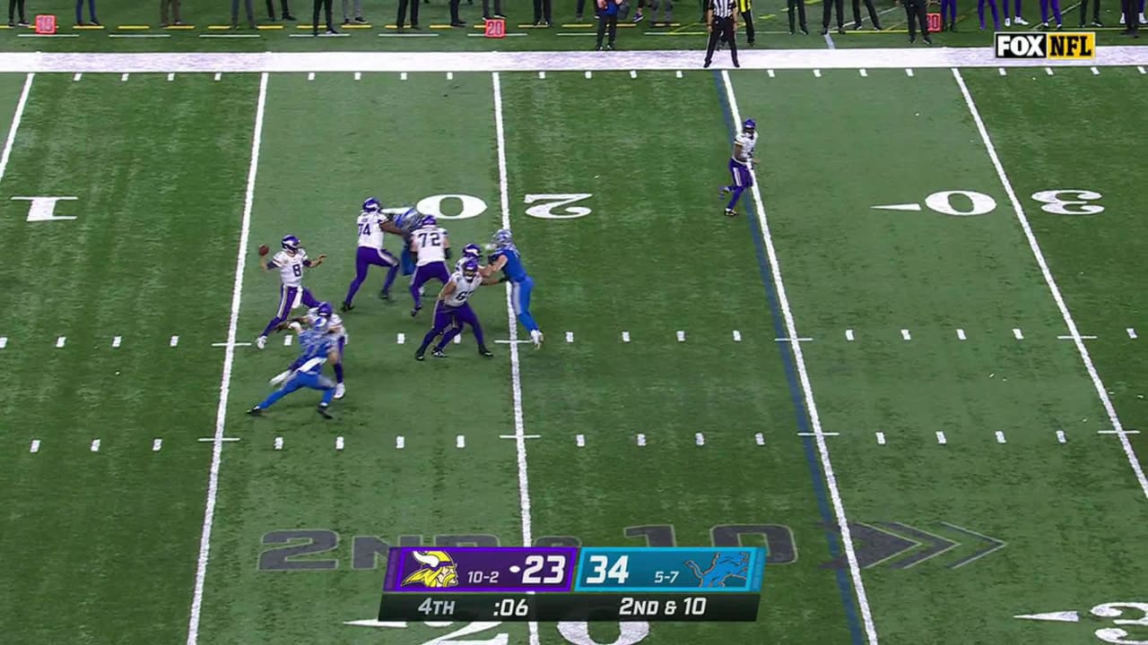 Minnesota Vikings 23-34 Detroit Lions, NFL highlights, Video, Watch TV  Show