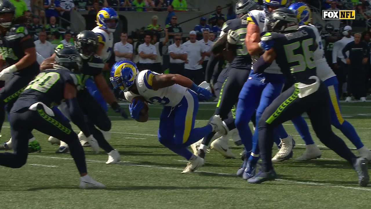 Los Angeles Rams running back Kyren Williams' second TD of the