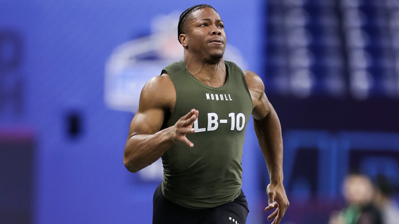 Linebacker Daiyan Henley runs official 4.54-second 40-yard dash at 2023  combine