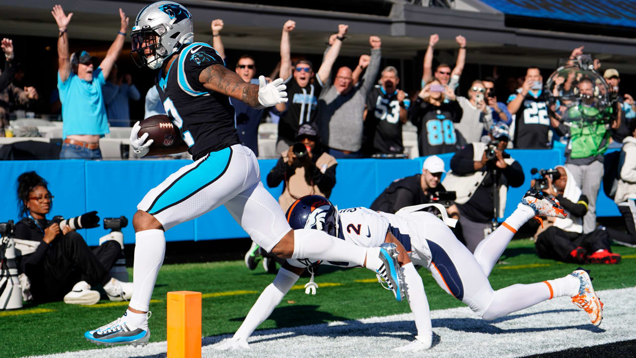 Every Carolina Panthers wide receiver D.J. Moore catch in 103-yard game