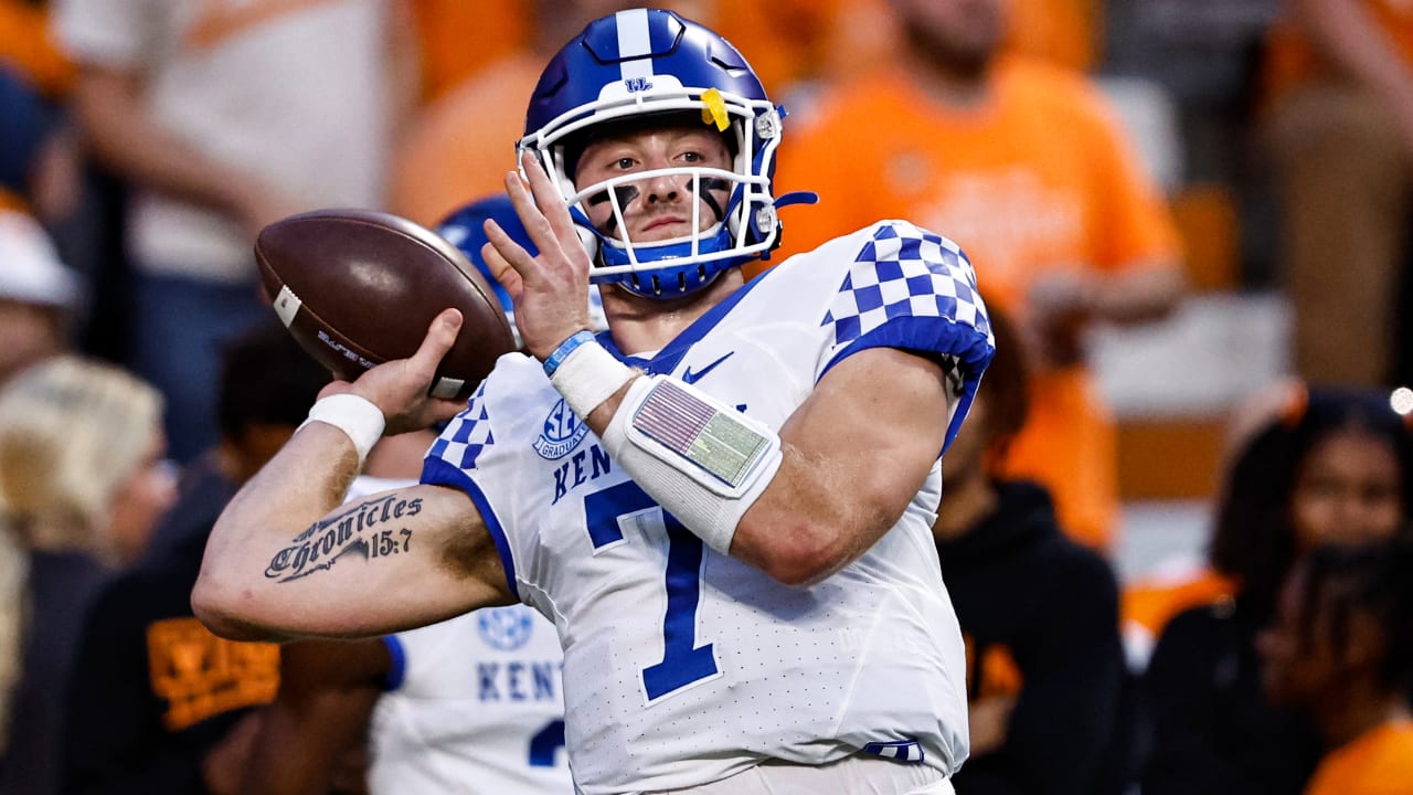 Kentucky QB Will Levis talks NFL Draft 2023 in Kansas City