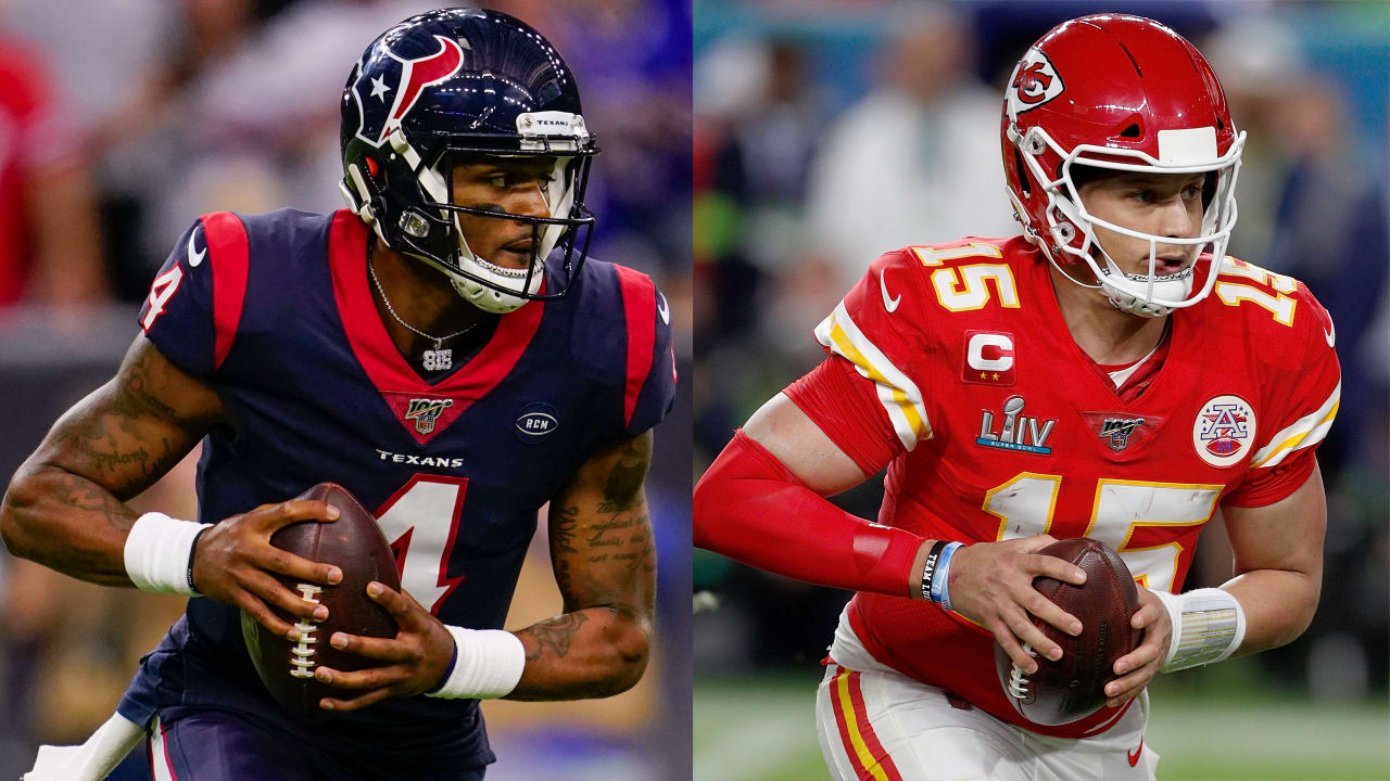 Linked by fateful draft, Texans' Deshaun Watson, Bears' Mitchell Trubisky  face off