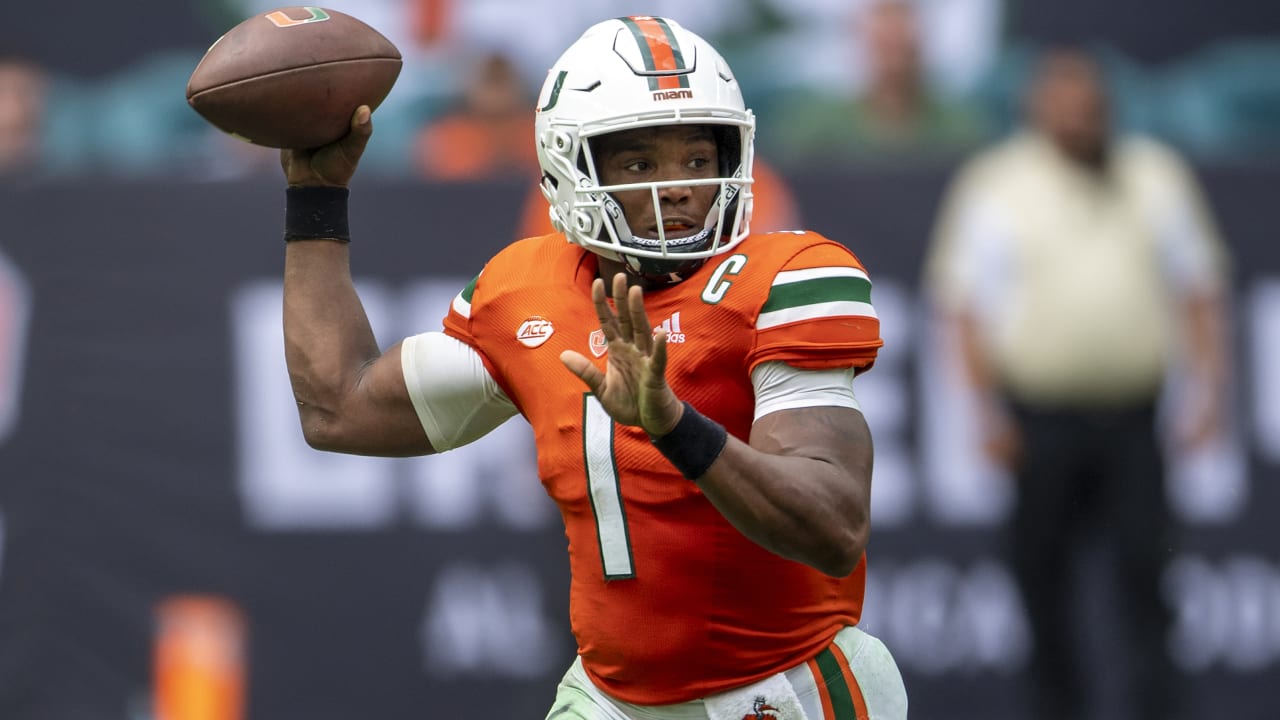 Panthers signing ex-Miami Hurricanes QB D'Eriq King to practice squad