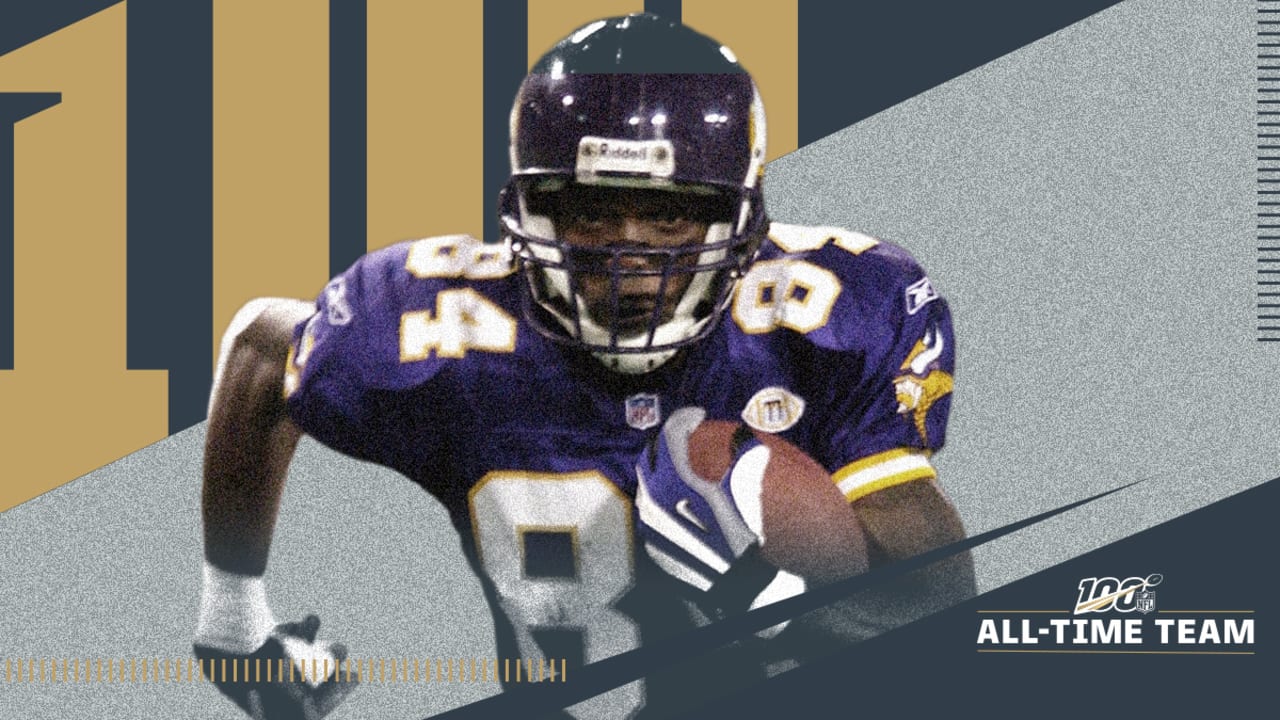 Randy Moss first WR named to NFL 100 All-Time Team