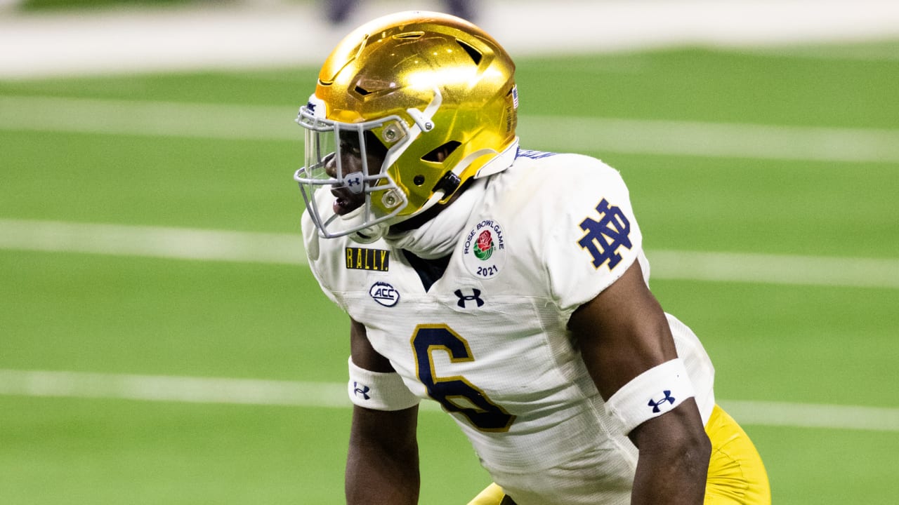 2nd Round: Browns select Notre Dame LB Jeremiah Owusu-Koramoah with No. 52  pick in 2021 NFL Draft