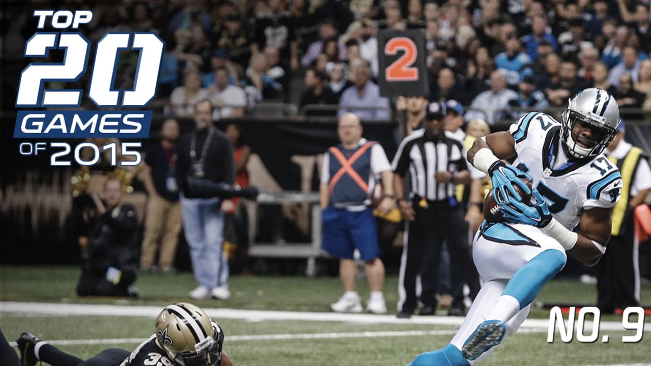 Panthers perfect with 41-38 win over Saints